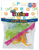 kleigereedschap junior groen/roze/oranje 10 stuks