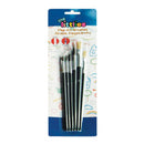 kwastenset junior paardenhaar hout 6-delig