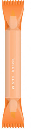 markeerstiften Twin Highlighter junior 15 cm oranje