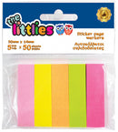 paginamarkers junior 5 cm papier 5 stuks
