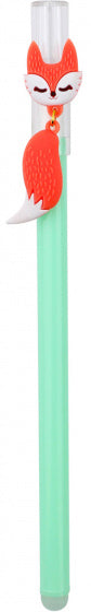 pen met bedeltje Fox junior 0,5 mm mintgroen