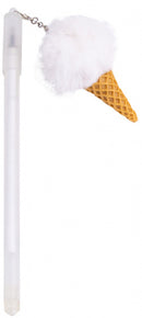 pen PomPom Ice Cream meisjes 0,7 mm wit