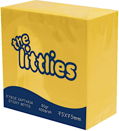 post-it Cube junior 7,5 x 7,5 cm geel 400 stuks