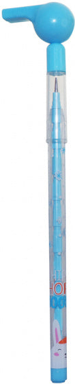 potlood fluit 15 cm blauw
