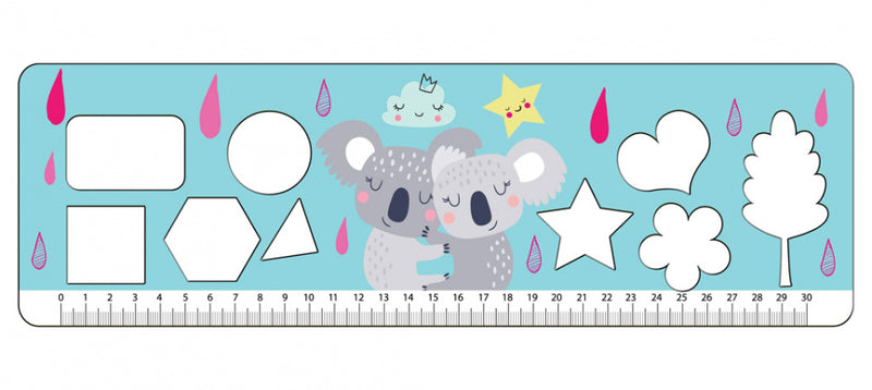 schetsblok Koala's junior 23 x 33 cm papier blauw