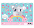 schetsblok Koala's junior 23 x 33 cm papier blauw