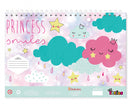schetsblok Princess junior 23 x 33 cm papier roze