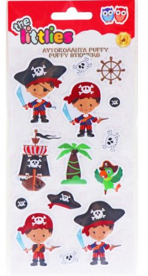 stickers Puffy piraten junior 22 cm vinyl