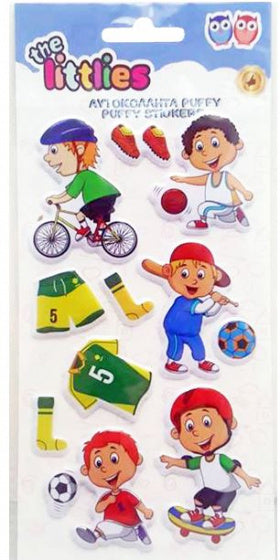 stickers Puffy sporten junior 22 cm vinyl
