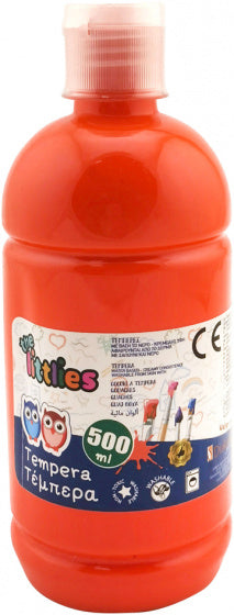 verf Tempera junior 500 ml oranje