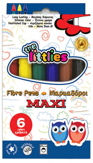 viltstiften maxi 6 stuks