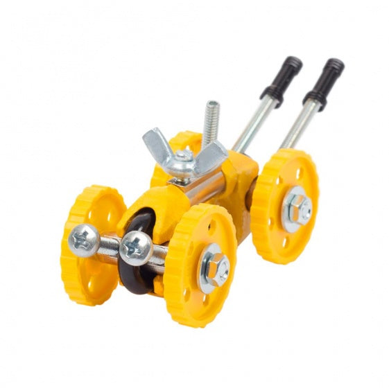 bouwpakket Animal Kit Giraffebit 62-delig geel