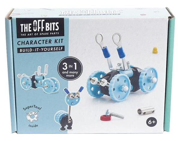 bouwpakket Charactar Kit 3-in-1 kit blauw