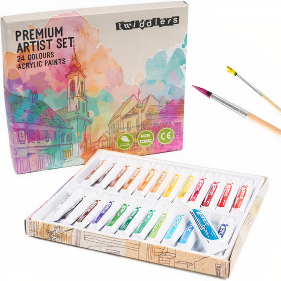acrylverfset Premium Artist 28-delig