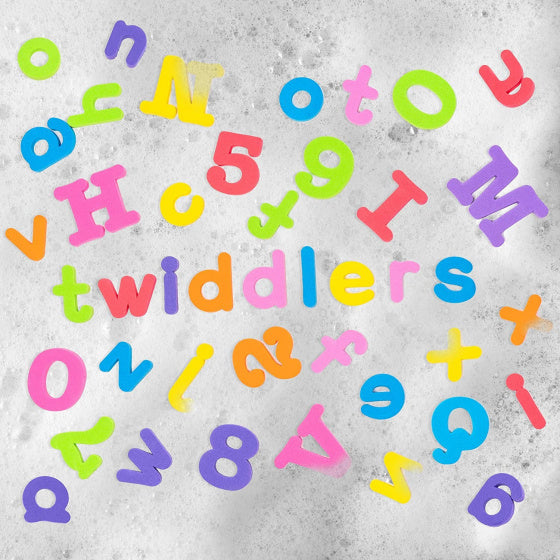 badletters en cijfers junior EVA 100 stuks