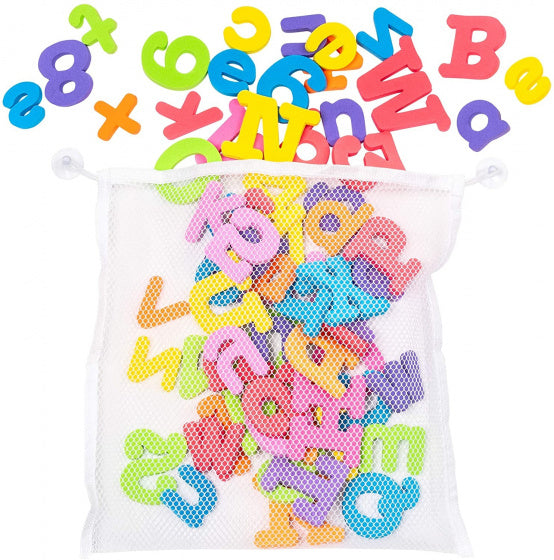 badletters en cijfers junior EVA 100 stuks