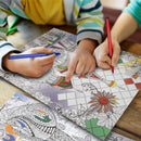 kleurpuzzel architectuur 70 x 50 cm wit 506-delig