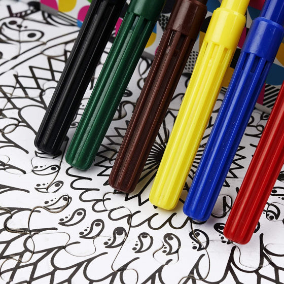 legpuzzel uil DIY 70 x 50 cm karton 506-delig