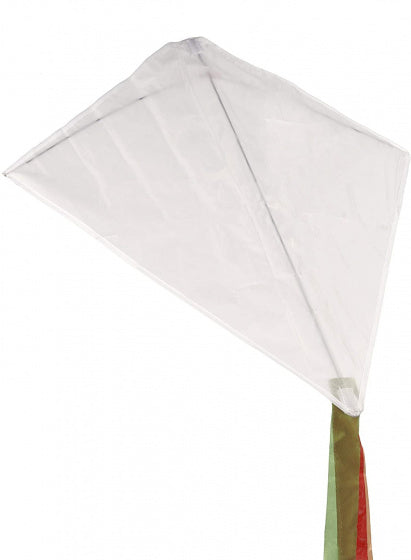 vlieger ontwerpen 65 cm polyester wit 11-delig