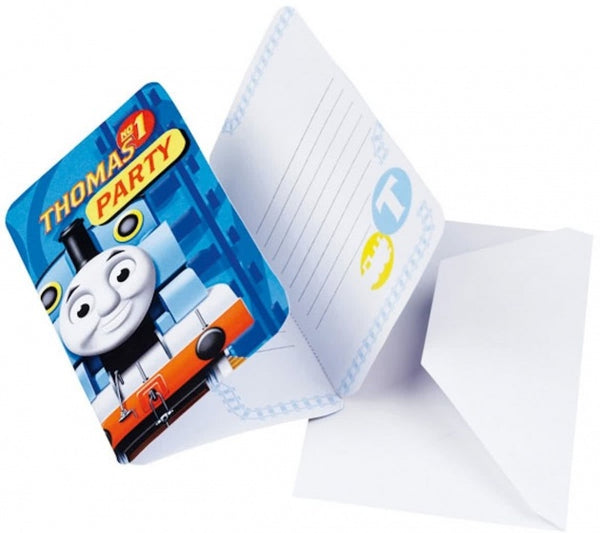 Thomas de Trein Uitnodigingen, 6st.