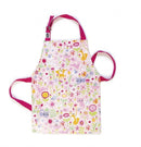katoenen schort 45 x 33 cm multicolor Flora