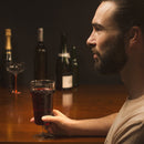 bier- en wijnglas 8 x 19,5 cm glas