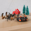 drone Flying Santa RC rood/bruin/zwart 3-delig