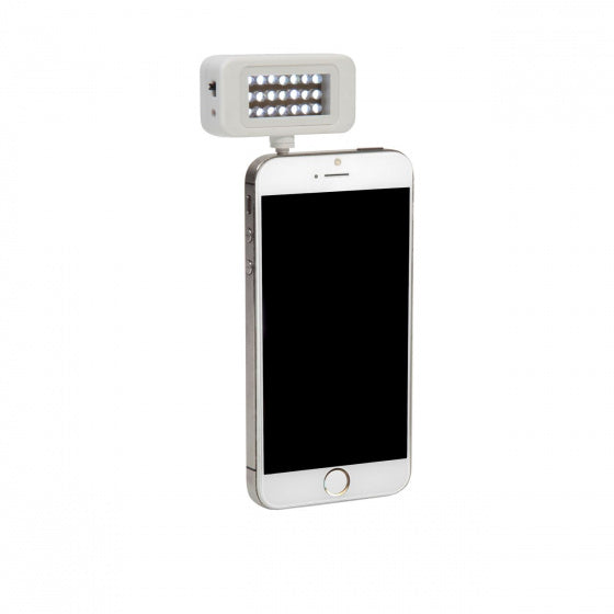 flitser smartphone InstaFlash 4,5 x 4,5 cm wit