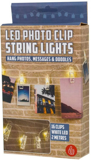 lichtsnoer Photo Clips led 213 cm transparant