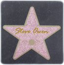 glazen Hollywood sterren set van 6