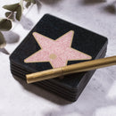 glazen Hollywood sterren set van 6