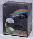 led-projector USB/batterij regenboog 16,5 cm PVC