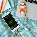 Luiaard 3-in-1 kabel bruin