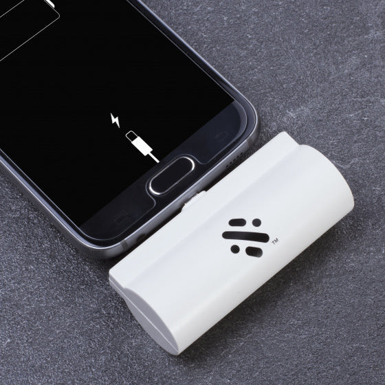 Mini-noodoplader voor iPhone wit