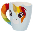 mok eenhoorn junior 300 ml 10,5 x 11 cm wit