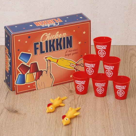 tafelspel Novelty Flickin' junior 8-delig