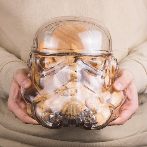 originele Stormtrooper glazen koektrommel 22 x 20.5 x 20