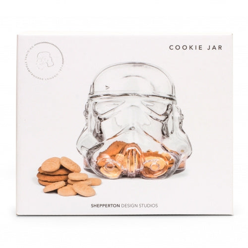 originele Stormtrooper glazen koektrommel 22 x 20.5 x 20