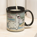 mok No ProbLlama warmte verkleurend 375 ml zwart