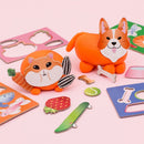 klei Maak je eigen huisdier junior oranje 5-delig