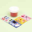 knutselset Vorm je eigen Llama 7 cm rood