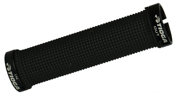 handvatten Lock-On Slim 135 mm zwart 2 stuks