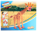 Toi-Toys 3D Puzzel Giraffe Junior 31,5 Cm Foam Oranje 104-delig