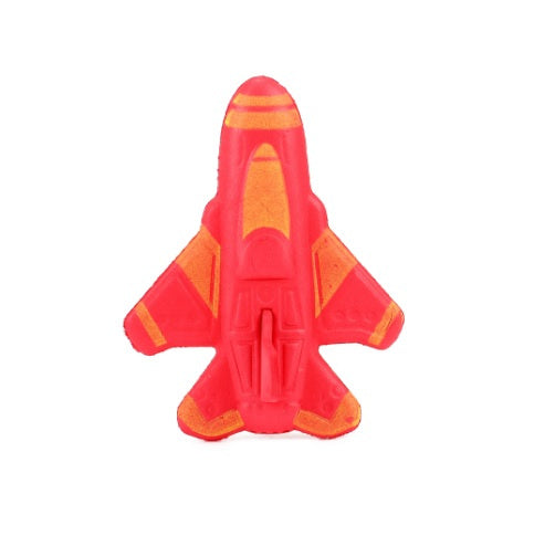 afschietvliegtuig Air junior 10 cm foam rood
