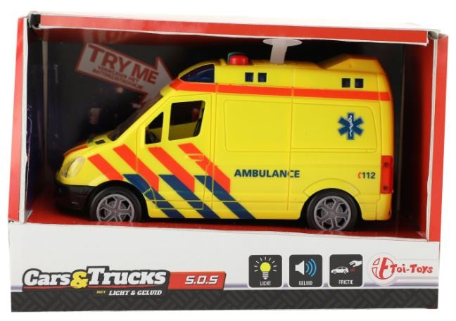 Cars &amp; Trucks Ambulance + Geluid