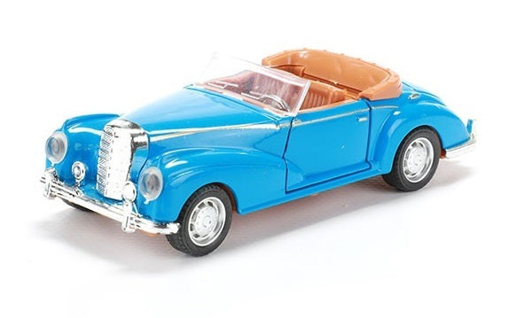 auto Classic junior 12 x 6,5 cm diecast pullback blauw