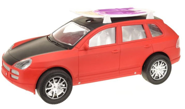 auto met surfboard rood 31 cm