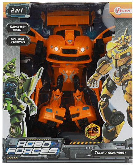 autorobot Roboforces junior 26 cm oranje 5-delig