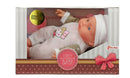 Baby Beau Babypop met Muts, 23cm