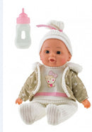 Lovely Baby Babypop Winterkleren en Flesje